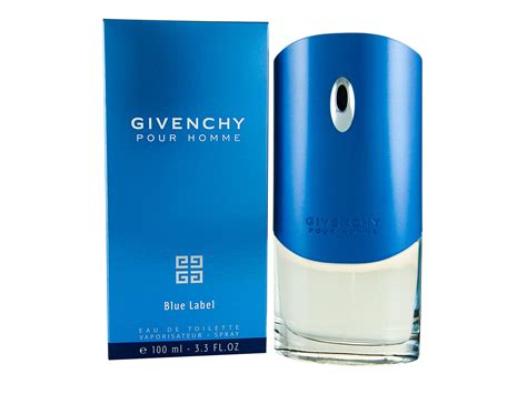 givenchy pour homme blue label eau de toilette spray 100ml|perfume Givenchy blue label 100ml.